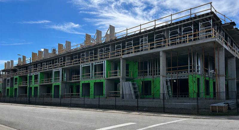 Chartwell Kingsview's foundation construction in progress