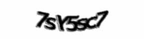 Security check image, please type the characters shown