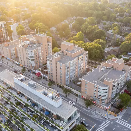 An aerial view of the spectacular Chartwell Grenadier Retirement Residence