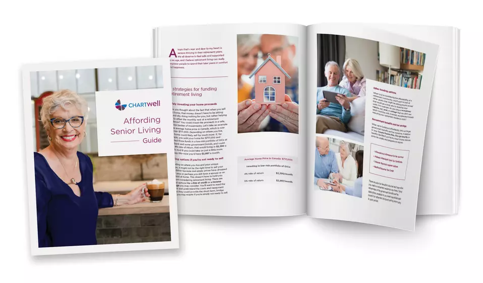 Preview pages of Affording Senior Living in Canada: A Comprehensive Guide